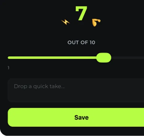 Rate sheet — green 7